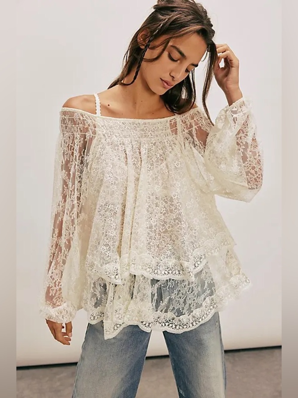 Free People Goldie Knit Top NWT